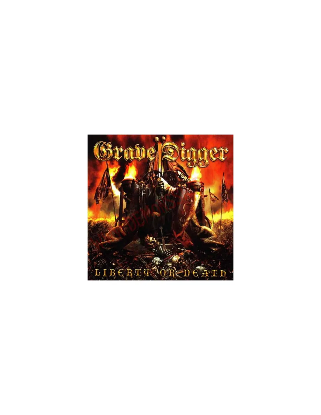 CD Grave digger - Liberty Or Death