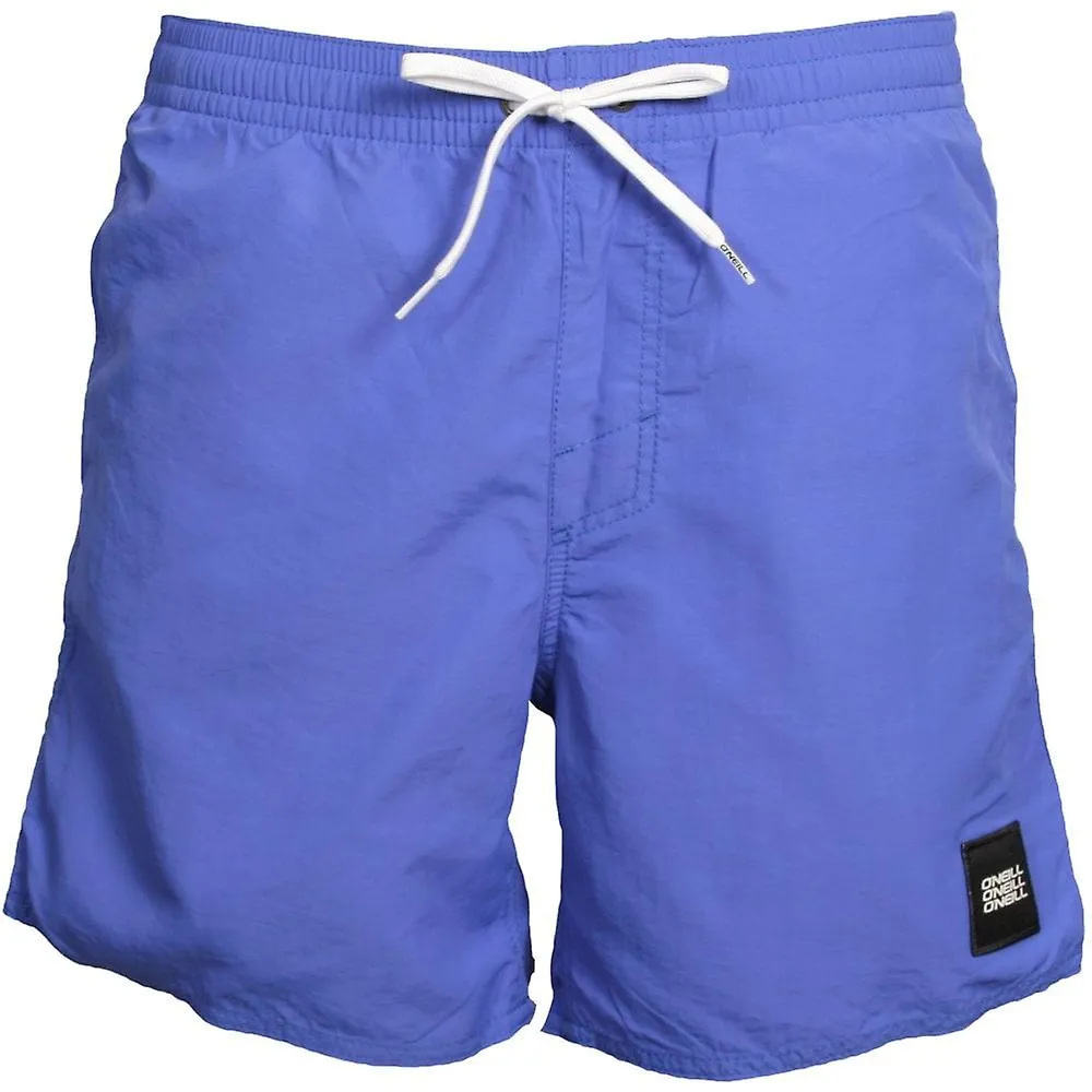 O ' Neill color sólido Vert Swim Shorts, deslumbrante azul