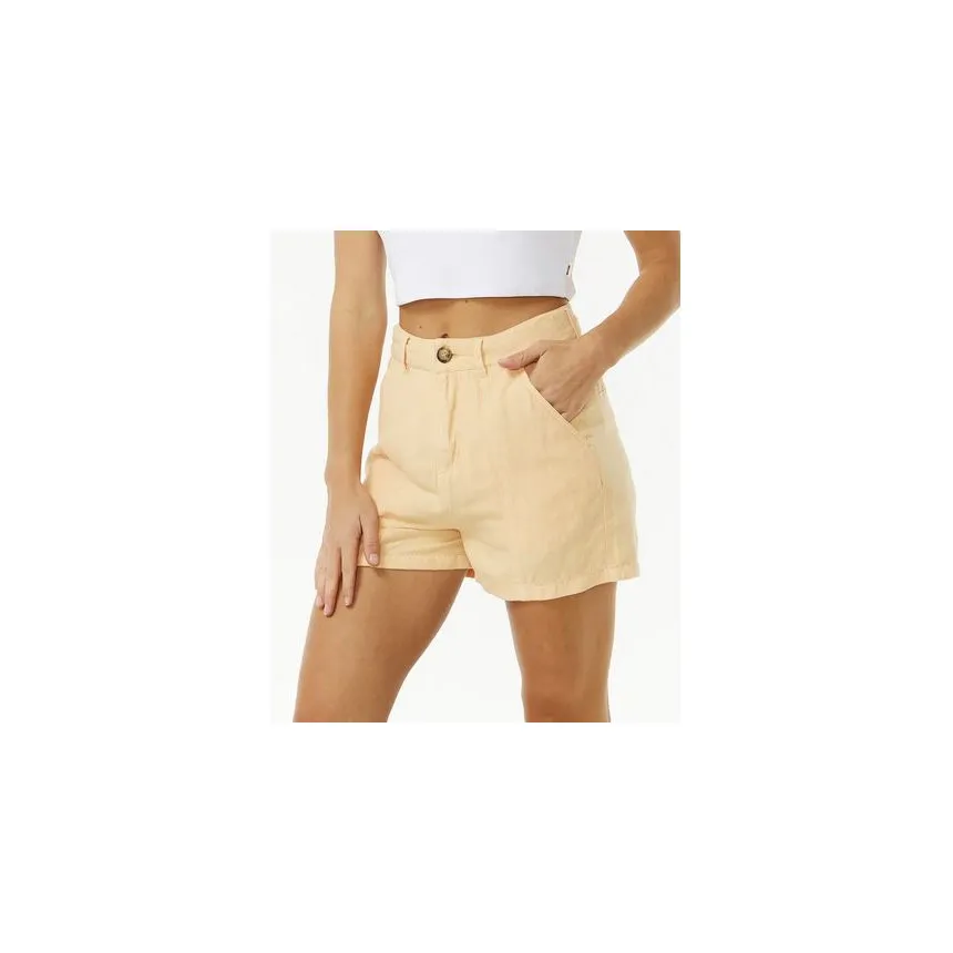 Pantalón Corto Rip Curl Premium Linen Para Mujer